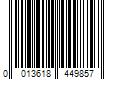 Barcode Image for UPC code 0013618449857