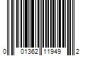 Barcode Image for UPC code 001362119492