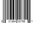 Barcode Image for UPC code 001364007551