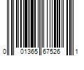 Barcode Image for UPC code 001365675261