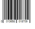 Barcode Image for UPC code 0013658018709