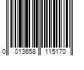 Barcode Image for UPC code 0013658115170