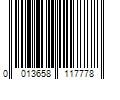 Barcode Image for UPC code 0013658117778