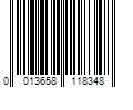 Barcode Image for UPC code 0013658118348