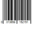 Barcode Image for UPC code 0013658152151