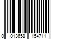 Barcode Image for UPC code 0013658154711