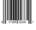 Barcode Image for UPC code 001366023351