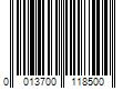 Barcode Image for UPC code 0013700118500