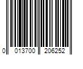 Barcode Image for UPC code 0013700206252