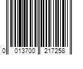 Barcode Image for UPC code 0013700217258