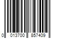 Barcode Image for UPC code 0013700857409