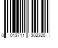 Barcode Image for UPC code 0013711302325