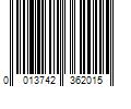 Barcode Image for UPC code 0013742362015