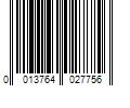 Barcode Image for UPC code 0013764027756