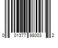 Barcode Image for UPC code 001377980032