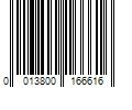 Barcode Image for UPC code 0013800166616