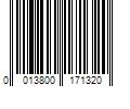 Barcode Image for UPC code 0013800171320