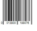 Barcode Image for UPC code 0013800188076