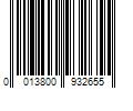 Barcode Image for UPC code 0013800932655