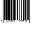 Barcode Image for UPC code 0013803036718