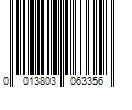 Barcode Image for UPC code 0013803063356