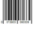 Barcode Image for UPC code 0013803080339