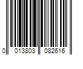 Barcode Image for UPC code 0013803082616