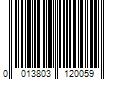 Barcode Image for UPC code 0013803120059