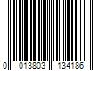 Barcode Image for UPC code 0013803134186