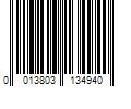 Barcode Image for UPC code 0013803134940