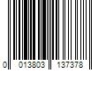 Barcode Image for UPC code 0013803137378