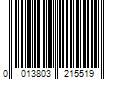 Barcode Image for UPC code 0013803215519