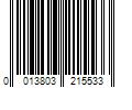 Barcode Image for UPC code 0013803215533