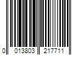 Barcode Image for UPC code 0013803217711