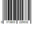 Barcode Image for UPC code 0013803229332