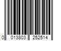 Barcode Image for UPC code 0013803252514