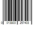 Barcode Image for UPC code 0013803257403