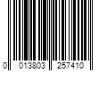 Barcode Image for UPC code 0013803257410