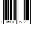 Barcode Image for UPC code 0013803277210