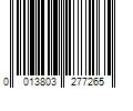 Barcode Image for UPC code 0013803277265