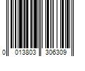 Barcode Image for UPC code 0013803306309