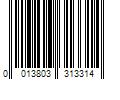 Barcode Image for UPC code 0013803313314