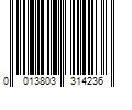 Barcode Image for UPC code 0013803314236