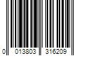 Barcode Image for UPC code 0013803316209