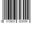 Barcode Image for UPC code 0013803323009