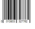 Barcode Image for UPC code 0013803327762