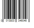 Barcode Image for UPC code 0013803346046