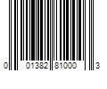 Barcode Image for UPC code 001382810003