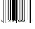 Barcode Image for UPC code 001387968631