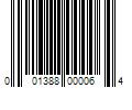 Barcode Image for UPC code 001388000064